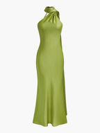 Sienna Drapeli Maxi Elbise