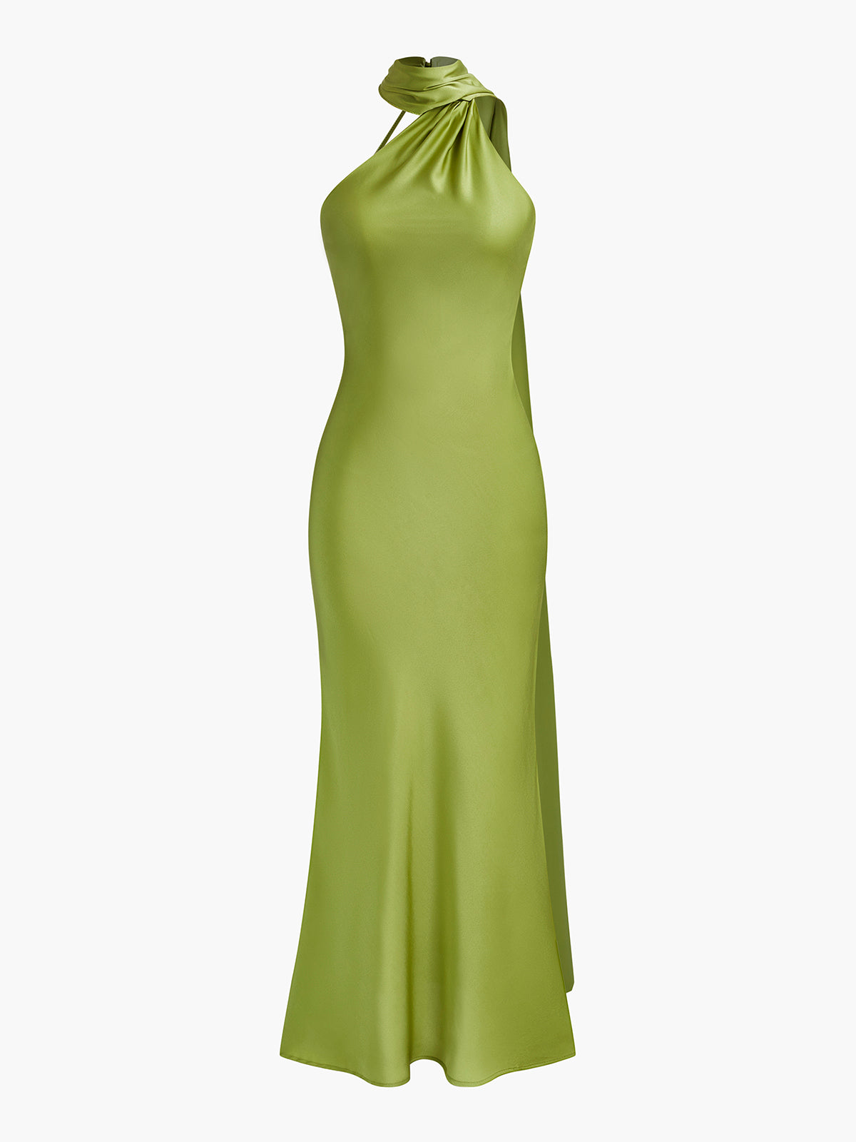 Sienna Drapeli Maxi Elbise