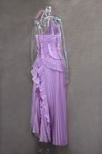 Nina Ruffle Maxi Elbise