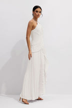 Nina Ruffle Maxi Elbise